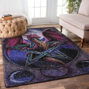 Dragon Pentagram Hm090830M Rug Carpet Area Rug For Living Room Bedroom Rug Home Decor