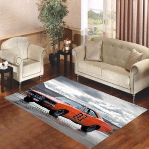 Dukes Of Hazzard General Lee Living Room Carpet Rugs Area Rug For Living Room Bedroom Rug Home Decor