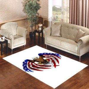 Eagle With Flag Wings Living Room Carpet Rugs Area Rug For Living Room Bedroom Rug Home Decor