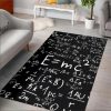 Educational Physics Formula Area Rug Rugs For Living Room Rug Home Decor Area Rug For Living Room Bedroom Rug Home Decor