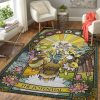 Eevee Pokemon Rug Carpet Mat All Over Print Area Rug For Living Room Bedroom Rug Home Decor