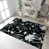 Eucalyptus Flower Night 1 Area Rug Carpet Kitchen Rug Us Gift Decor