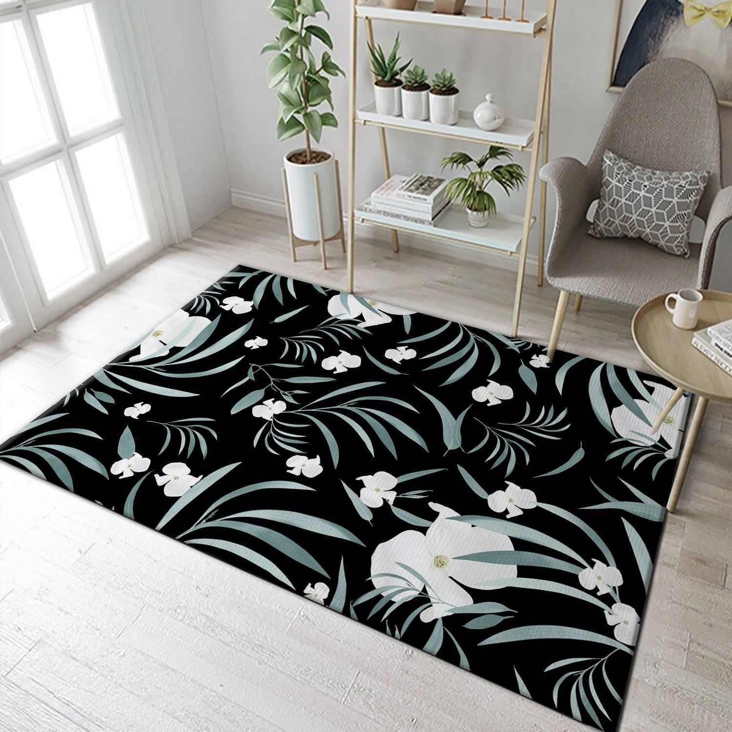 Eucalyptus Flower Night 1 Area Rug Carpet Kitchen Rug Us Gift Decor Eucalyptus Flower Night 1 Area Rug Carpet Kitchen Rug Us Gift Decor