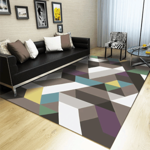 European Style Anti Slip Geometric Clp1810033Tm Rug Carpet Area Rug For Living Room Bedroom Rug Home Decor