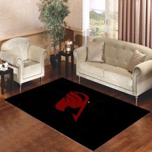 Fairy Tail Logo Red Living Room Carpet Rugs Area Rug For Living Room Bedroom Rug Home Decor