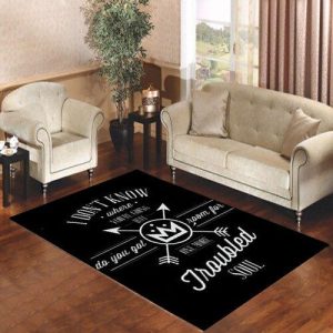 Fall Out Boy Alone Together Lyric Living Room Carpet Rugs Area Rug For Living Room Bedroom Rug Home Decor
