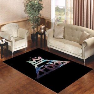 Fall Out Boy Logo Blur Living Room Carpet Rugs Area Rug For Living Room Bedroom Rug Home Decor