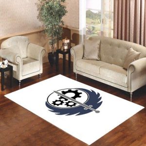 Fallout Brotherhood Of Steel Living Room Carpet Rugs Area Rug For Living Room Bedroom Rug Home Decor