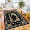 Family Stroll Bears Area Rug Rustic Cabin & Lodge Area Rug Room Decor Rug