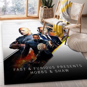Fast And Furious 2019 Area Rug Movie Rug Christmas Gift Decor Area Rug For Living Room Bedroom Rug Home Decor