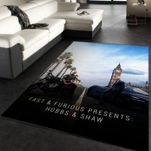 Fast Furious Presents Area Rug Movie Rug Us Gift Decor Area Rug For Living Room Bedroom Rug Home Decor