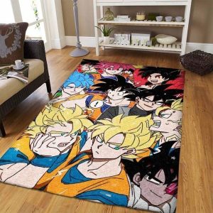 Felacia Dragon Ball Area Luxury Rugs Son Goku Movie Ee36157 Rug Carpet Area Rug For Living Room Bedroom Rug Home Decor