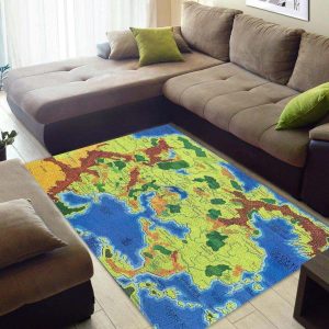 Felacia Dungeons & Dragons Greyhawk Maps Area Luxury Rug Carpets Area Rug For Living Room Bedroom Rug Home Decor