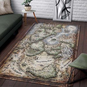 Felacia Luxury Rug Carpets Feywild Dungeons & Dragons Area Rug For Living Room Bedroom Rug Home Decor