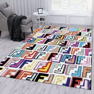 Fendi Area Rug For Christmas Living Room Rug Christmas Gift Decor Area Rug For Living Room Bedroom Rug Home Decor