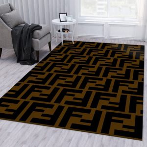 Fendi Area Rug Living Room Rug Family Gift Us Decor