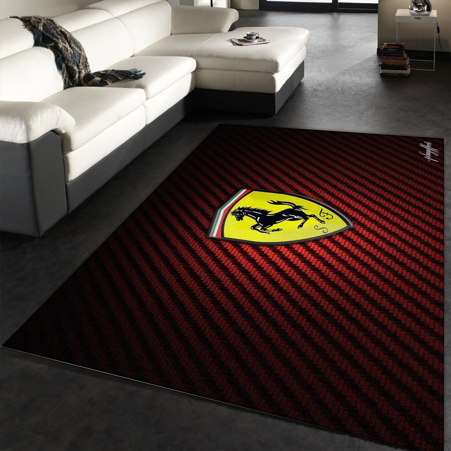 Ferrari Logo Area Rug For Christmas Bedroom Family Gift Decor Area Rug For Living Room Bedroom Rug Home Decor Ferrari Logo Area Rug For Christmas Bedroom Family Gift Decor Area Rug For Living Room Bedroom Rug Home Decor