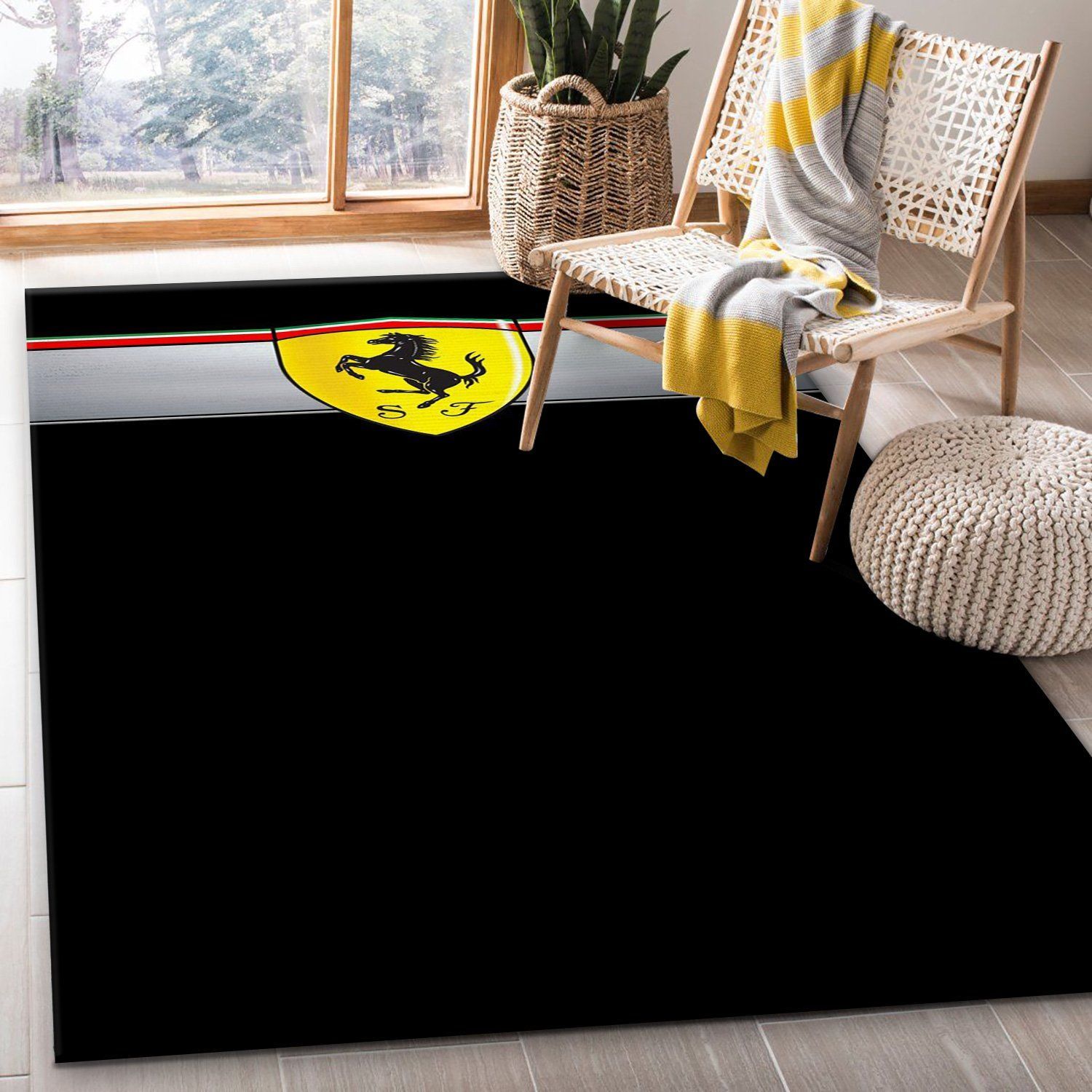 Ferrari Logo Area Rug Living Room Christmas Gift Decor Area Rug For Living Room Bedroom Rug Home Decor Ferrari Logo Area Rug Living Room Christmas Gift Decor Area Rug For Living Room Bedroom Rug Home Decor