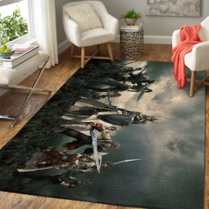 Final Fantasy 01 Rug Game Floor Decor The Us Decor