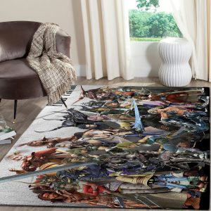 Final Fantasy Vii Remake Gaming Area Rugs Living Room Carpet Local Brands Floor Decor The Us Decor