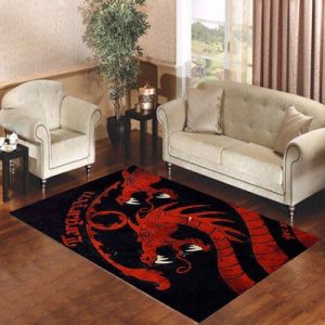 Fire And Blood Targaryen Game Of Thrones Living Room Carpet Rugs Area Rug For Living Room Bedroom Rug Home Decor