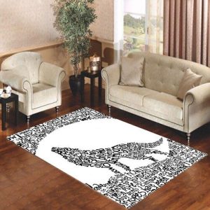 Florence And The Machine Wolf Living Room Carpet Rugs Area Rug For Living Room Bedroom Rug Home Decor