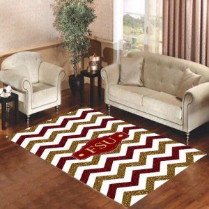 Florida State Chevron Monogram Living Room Carpet Rugs Area Rug For Living Room Bedroom Rug Home Decor