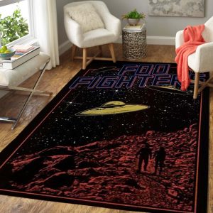 Foo Fighters Rug Carpet Area Rug Carpet Music Floor Rug Carpet Home Decor Area Rug For Living Room Bedroom Rug Home Decor
