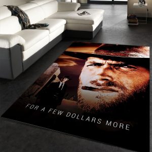 For A Few Dollars More Area Rug Movie Rug Christmas Gift Decor Area Rug For Living Room Bedroom Rug Home Decor