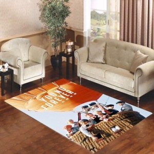Forever Young Bangtan Boys Bts Living Room Carpet Rugs Area Rug For Living Room Bedroom Rug Home Decor