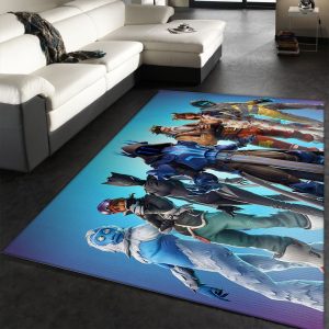 Fortnite Gaming Area Rug Living Room Family Gift Decor Area Rug For Living Room Bedroom Rug Home Decor