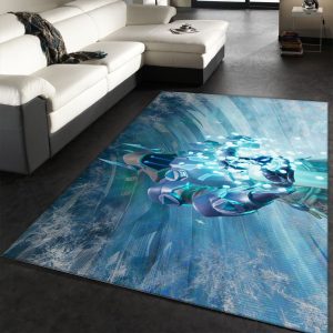 Fortnite The Ice King Gaming Area Rug Bedroom Christmas Gift Decor Area Rug For Living Room Bedroom Rug Home Decor