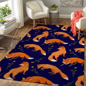 Fox Area Rug 1910161 Kk57875 Rug Carpet Area Rug For Living Room Bedroom Rug Home Decor