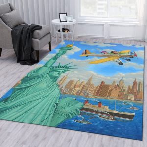 Freedom Noel Gift Rug Living Room Rug Us Gift Decor Area Rug For Living Room Bedroom Rug Home Decor