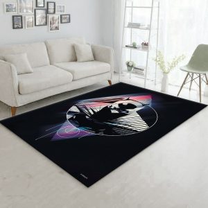 Full Moon Movie Area Rug Living Room And Bedroom Rug Us Gift Decor
