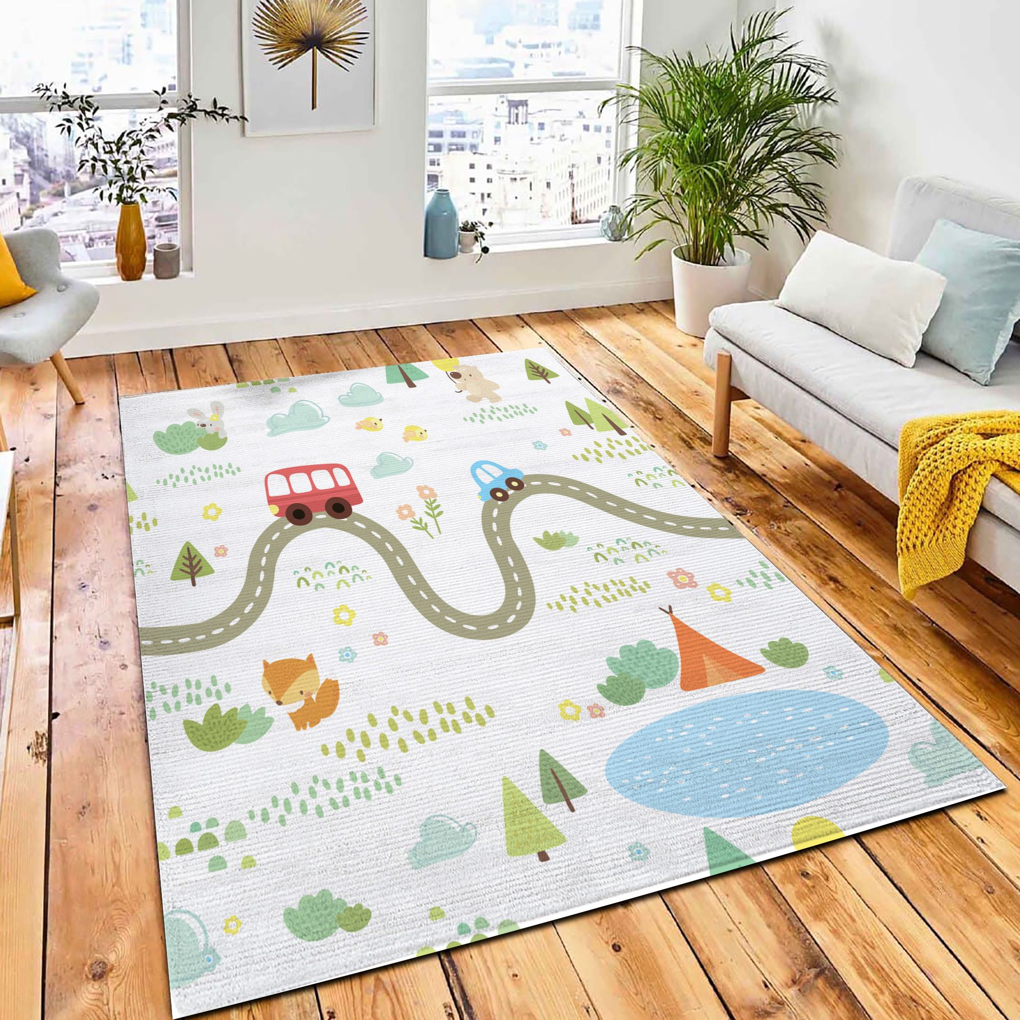 Funny Adventure Seamless Pattern Carpet Rug Kid Play Rug Home Decor Funny Adventure Seamless Pattern Carpet Rug Kid Play Rug Home Decor