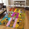 Funny Movie Scooby Doo Area Rug Carpet Movie Home Decor Area Rug For Living Room Bedroom Rug Home Decor