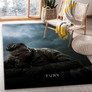 Fury 2014 Rug Art Painting Movie Rugs Home Decor Area Rug For Living Room Bedroom Rug Home Decor