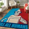 Futurama: Bender Area Rug Carpet Movie Home Decor Area Rug For Living Room Bedroom Rug Home Decor