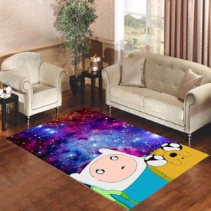 Galaxy Nebula Finn And Jake 2 Living Room Carpet Rugs Area Rug For Living Room Bedroom Rug Home Decor