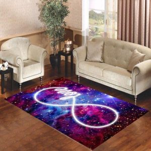 Galaxy Nebula Infinity Of Love Living Room Carpet Rugs Area Rug For Living Room Bedroom Rug Home Decor