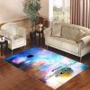 Galaxy Space Apple Living Room Carpet Rugs Area Rug For Living Room Bedroom Rug Home Decor
