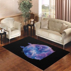 Galaxy Totoro Living Room Carpet Rugs Area Rug For Living Room Bedroom Rug Home Decor