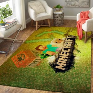 Game Lover Minecraft Area Rug Le98866 Rug Carpet Area Rug For Living Room Bedroom Rug Home Decor