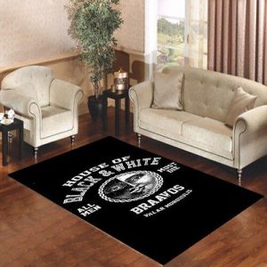 Game Of Thrones House Of Black And White Living Room Carpet Rugs Area Rug For Living Room Bedroom Rug Home Decor