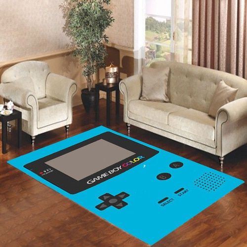 Gameboy Blue Color Living Room Carpet Rugs Area Rug For Living Room Bedroom Rug Home Decor Gameboy Blue Color Living Room Carpet Rugs Area Rug For Living Room Bedroom Rug Home Decor