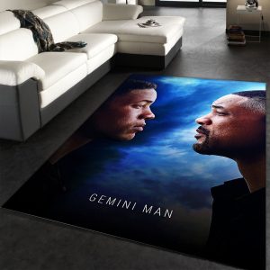 Gemini Man 2019 Area Rug Movie Rug Us Gift Decor Area Rug For Living Room Bedroom Rug Home Decor