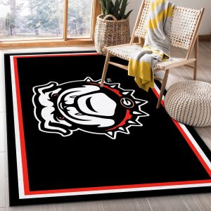 Georgia Black New Bulldog Area Rugs Living Room Carpet Fn261203 Local Brands Floor Decor The Us Decor