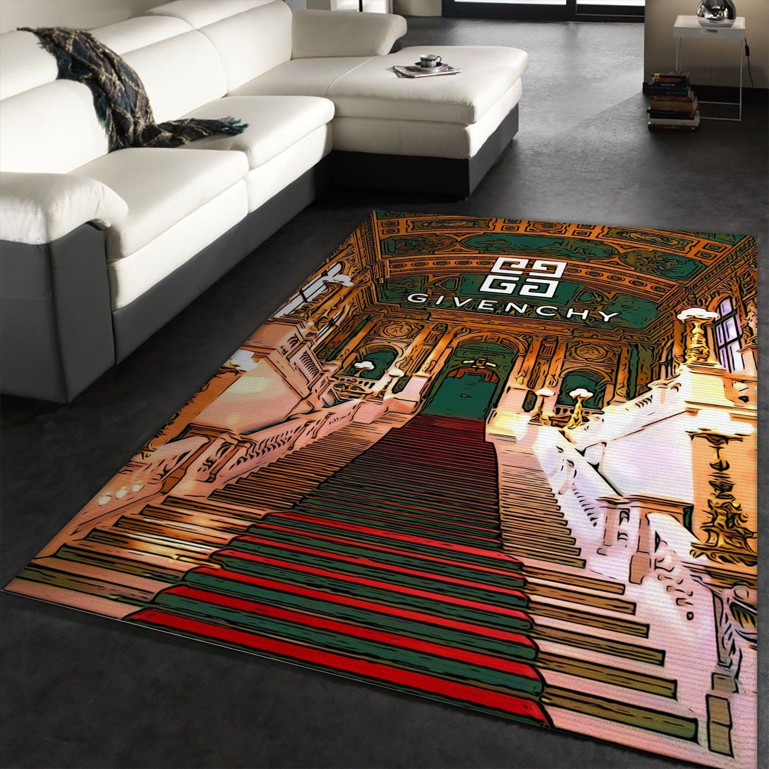 Givenchy Logo Area Rug Fashion Brand Rug Floor Decor Home Decor Area Rug For Living Room Bedroom Rug Home Decor Givenchy Logo Area Rug Fashion Brand Rug Floor Decor Home Decor Area Rug For Living Room Bedroom Rug Home Decor
