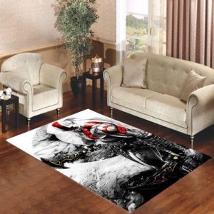 God Of War Kratos Living Room Carpet Rugs Area Rug For Living Room Bedroom Rug Home Decor